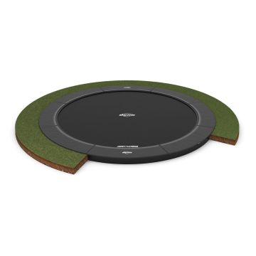BERG FlatGround Trampoline Elite 430 grijs