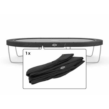 Trampoline Rand ovaal Berg Champion Grand 470x310 cm Grijs