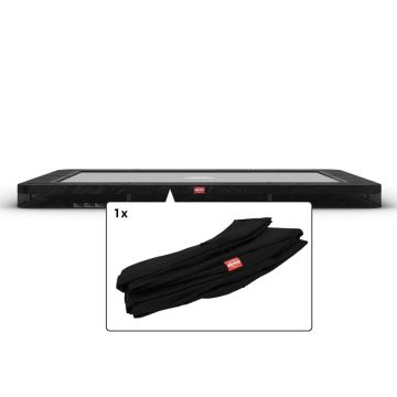 Trampoline Rand Rechthoekig Berg Favorit Ultim inground 330x220 Zwart