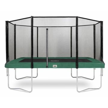 Salta rechthoekige trampoline 244 x 396 met veiligheidsnet