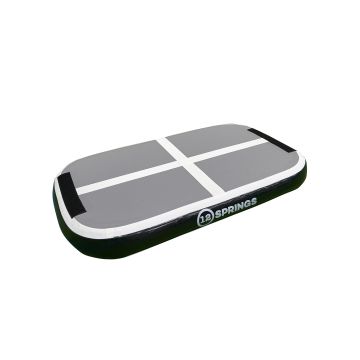 Airbord 12spring 100x60x10 cm standaard Zwart