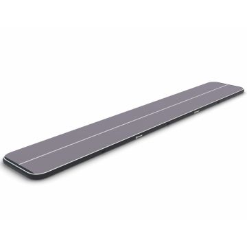 Airtrack 12spring 1500x200x20 cm Plus Zwart/grijs