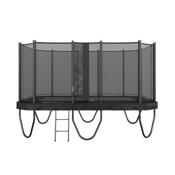 Akrobat Primus Challenger Plus Rechthoekige Trampoline met veiligheidsnet 430x305 cm
