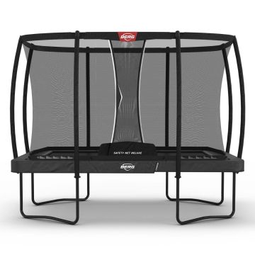 Berg Ultim Champion Rechthoekige Trampoline 330x220 cm met deluxe veiligheidsnet