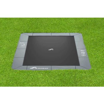 Flat to the ground Trampoline Rechthoekig Akrobat Orbit 430x305 cm