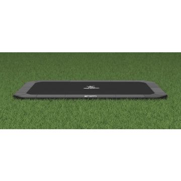 Flat to the ground Trampoline Rechthoekig Magic Circle Pro Grey 525x305 cm