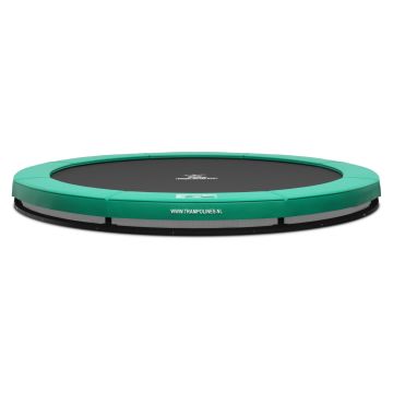 Ingraaf Trampoline Magic Circle Pro Groen 410 cm