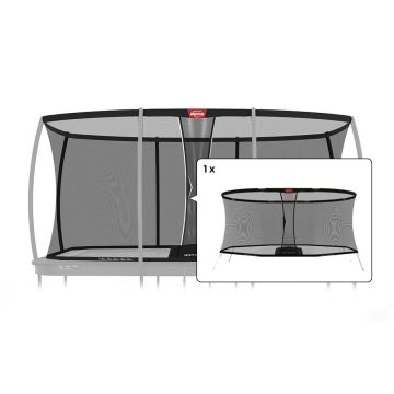 Los veiligheidsnet voor rechthoekige Berg Ultim deluxe XL trampoline 500x300 cm