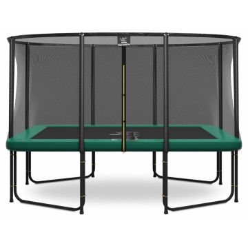 Magic Circle Pro Fiber Rechthoekige Trampoline 244 x 366 cm met veiligheidsnet