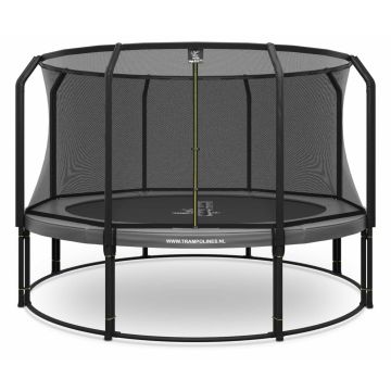 Magic Circle Pro Grey Trampoline 427-430 cm met veiligheidsnet