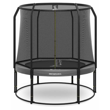 Magic Circle Pro Grey Trampoline 251 cm met veiligheidsnet