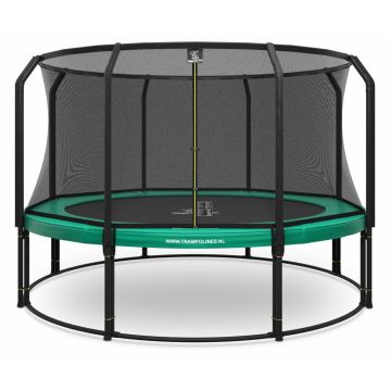 Magic Circle Pro Trampoline 427-430 cm Groen met veiligheidsnet