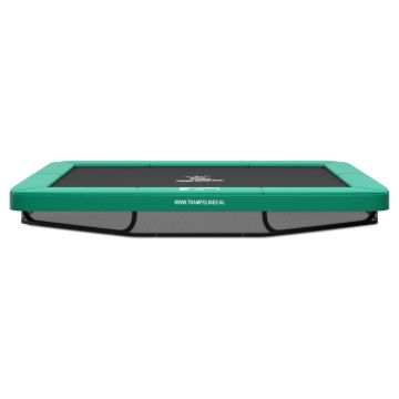 Rechthoekige Ingraaf Trampoline Magic Circle Pro Groen 214 x 305 cm