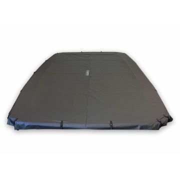 Rechthoekige Trampoline Afdekhoes Flat To The Ground 360 x 250 cm Black North