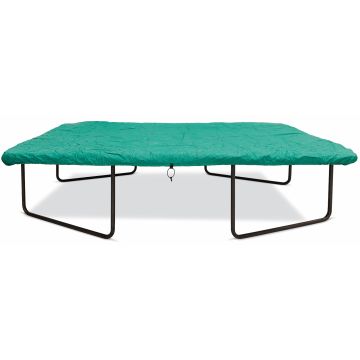 Rechthoekige Trampoline Winter Afdekhoes Groen 244 x 366 cm