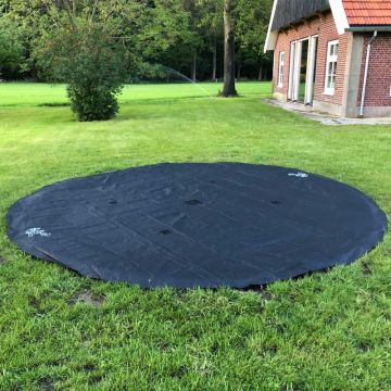 Trampoline Afdekhoes Flat To The Ground 366 cm Black