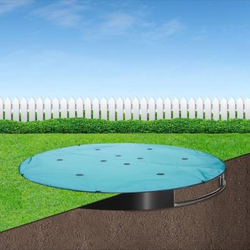 Trampoline Afdekhoes Flat To The Ground 430
