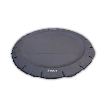 Trampoline Afdekhoes Flat To The Ground 430 cm Black North