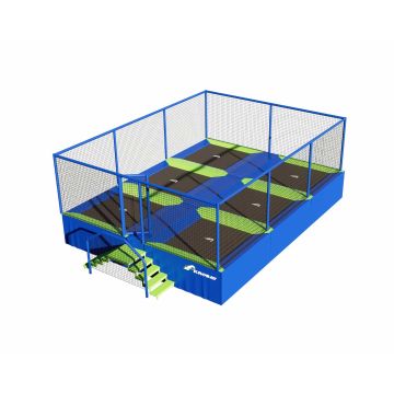 Trampolinepark Akrobat Jump Arena Small - Zij aan Zij