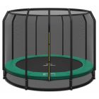 Ingraaf Trampoline Magic Circle Pro 305 cm Groen met veiligheidsnet