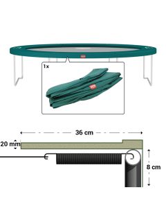 Trampoline Rand Favorit Berg 330 cm