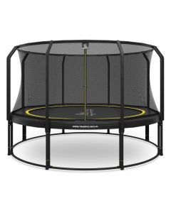 Magic Circle Pro Black Trampoline 427-430 cm met veiligheidsnet