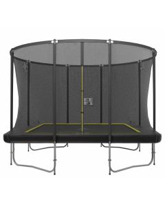 Magic Jump Fiber Rechthoekige Trampoline 214 x 305 cm Black met Veiligheidsnet