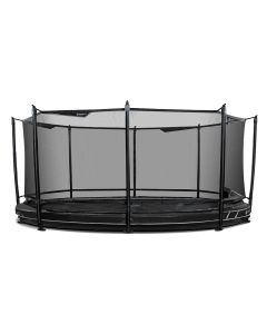 North Legend Ovale Ingraaf Trampoline 350x245 cm met veiligheidsnet