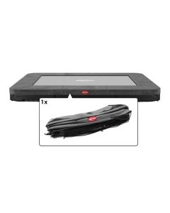 Trampoline Rand Rechthoekig Berg Favorit Ultim inground 280x190 Grijs