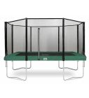 Salta rechthoekige trampoline 244 x 396 met veiligheidsnet