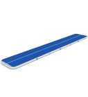 Airtrack 12spring 1500x200x20 cm Plus Blauw/wit