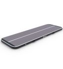 Airtrack 12spring 300x100x10 cm standaard Zwartgrijs