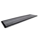 Airtrack 12spring 600x150x5 cm Slim Zwart/grijs