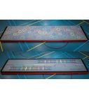 Airtrack 12springs 800x200x20 cm Plus Multi Colour kleuren turnen