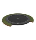BERG FlatGround Trampoline Elite 430 grijs