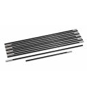 Fiberglass palen veiligheidsnet 305 cm - 12,5mm