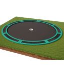 Flat to the ground Trampoline Capital Play Groen 427 cm