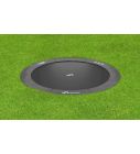 Flat to the ground Trampoline Akrobat Primus Antraciet 430 cm