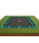 Flat to the ground Trampoline Rechthoekig Capital Play Groen 427 x 305 cm details