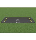 Flat to the ground Trampoline Rechthoekig Magic Circle Pro Zwart 244x366 cm
