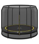 Ingraaf Trampoline Magic Circle Pro Black 251 cm met veiligheidsnet