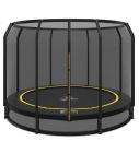 Ingraaf Trampoline Magic Circle Pro Black 305 cm met veiligheidsnet