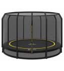 Ingraaf Trampoline Magic Circle Pro Black 410 cm met veiligheidsnet