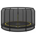 Ingraaf Trampoline Magic Circle Pro Black 427 cm met veiligheidsnet