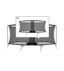 Los veiligheidsnet voor ovale berg grand favorit trampoline 520x345 cm Comfort