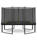 Magic Circle Pro Black Rechthoekige Trampoline 244 x 366 cm met veiligheidsnet