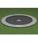 Flat to the Ground Trampoline Magic Circle Pro Grey 305 cm