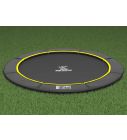 Flat to the Ground Trampoline Magic Circle Pro Black 305 cm