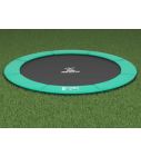 Flat to the Ground Trampoline Magic Circle Pro Groen 427 cm