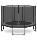 Magic Circle Pro Trampoline 480 cm Grey met veiligheidsnet